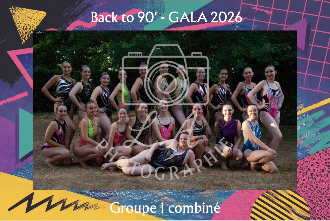 Photos de groupe supplémentaires avec fond SNP