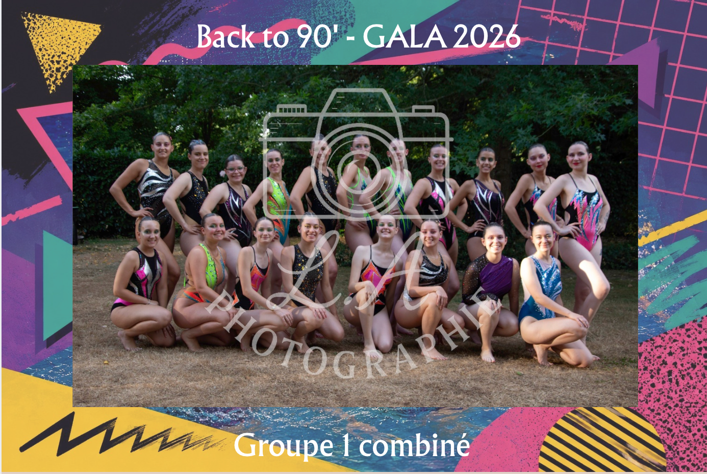 Photos de groupe supplémentaires avec fond SNP
