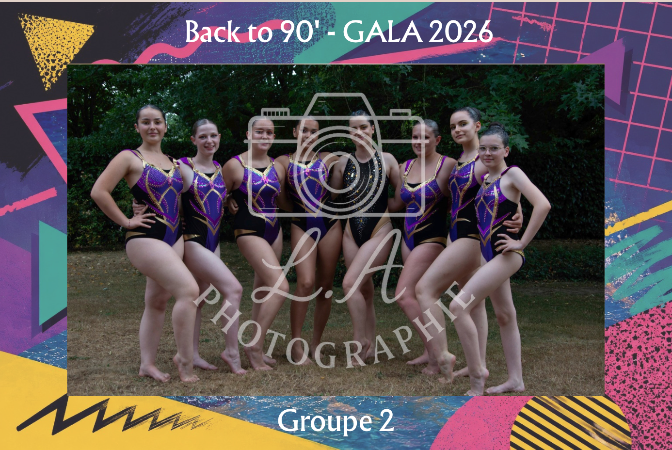 Photos de groupe supplémentaires avec fond SNP