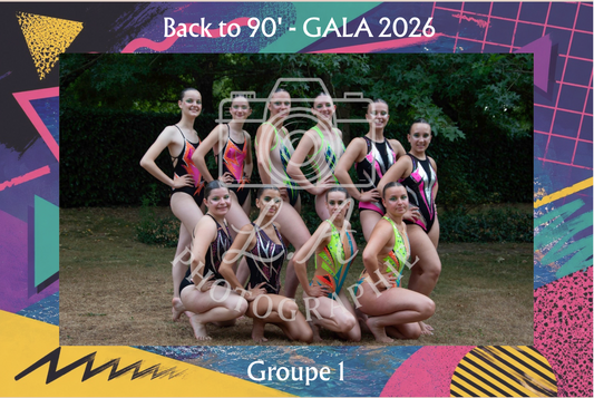 Photos de groupe supplémentaires avec fond SNP