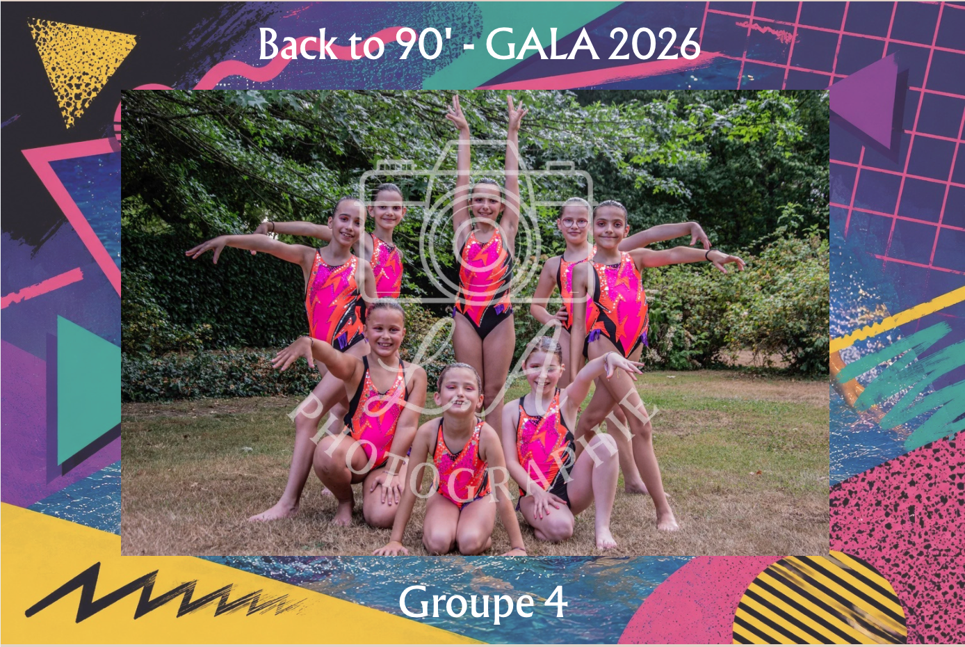 Photos de groupe supplémentaires avec fond SNP