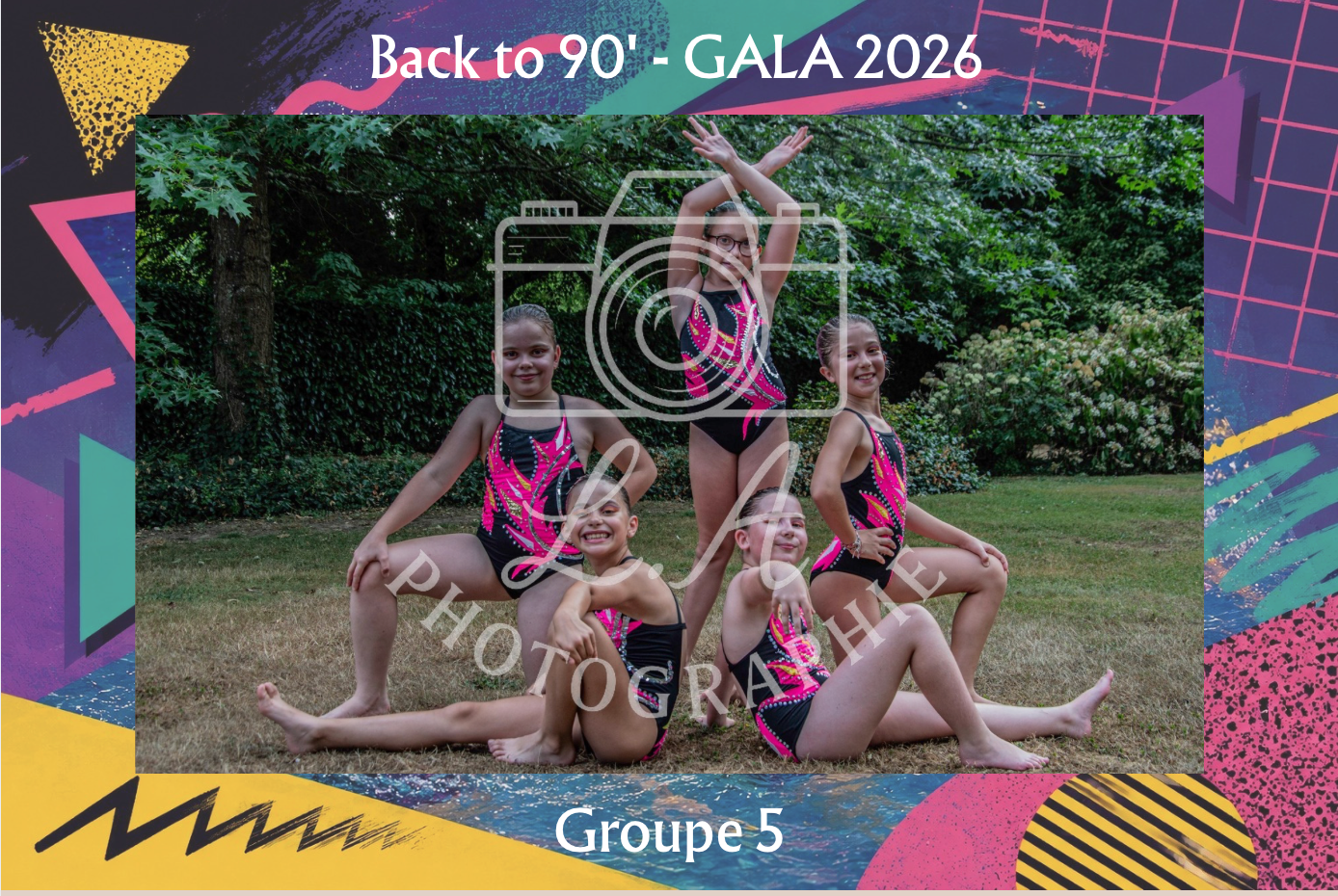 Photos de groupe supplémentaires avec fond SNP