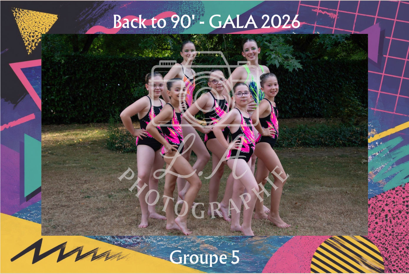 Photos de groupe supplémentaires avec fond SNP