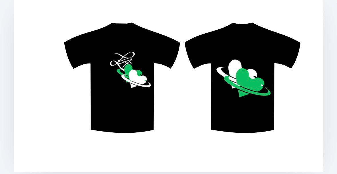 Tee shirt Double Coeurs