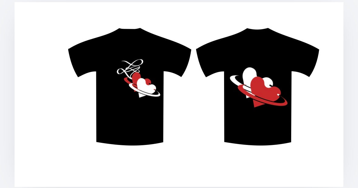 Tee shirt Double Coeurs