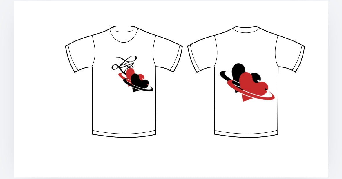 Tee shirt Double Coeurs