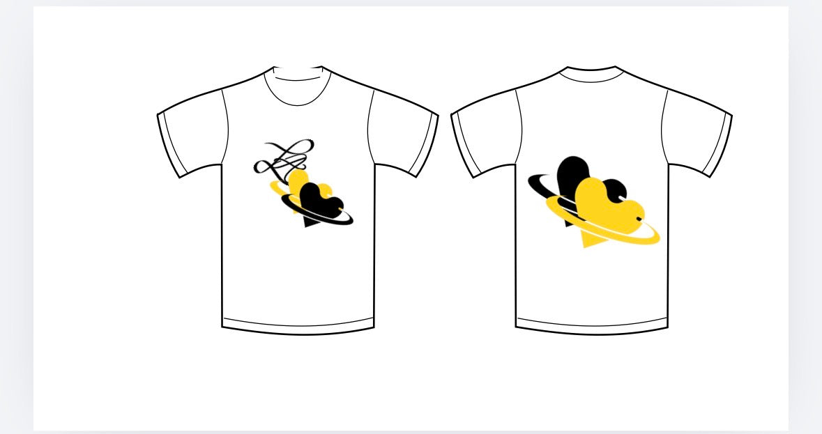 Tee shirt Double Coeurs