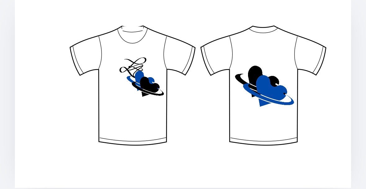 Tee shirt Double Coeurs