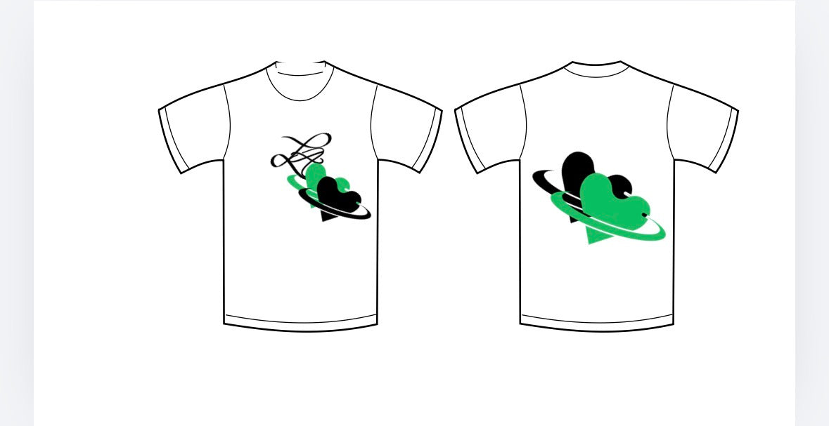 Tee shirt Double Coeurs