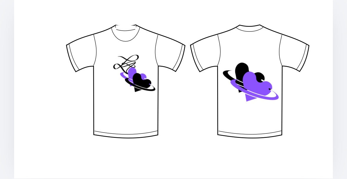 Tee shirt Double Coeurs