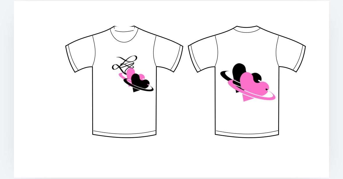 Tee shirt Double Coeurs